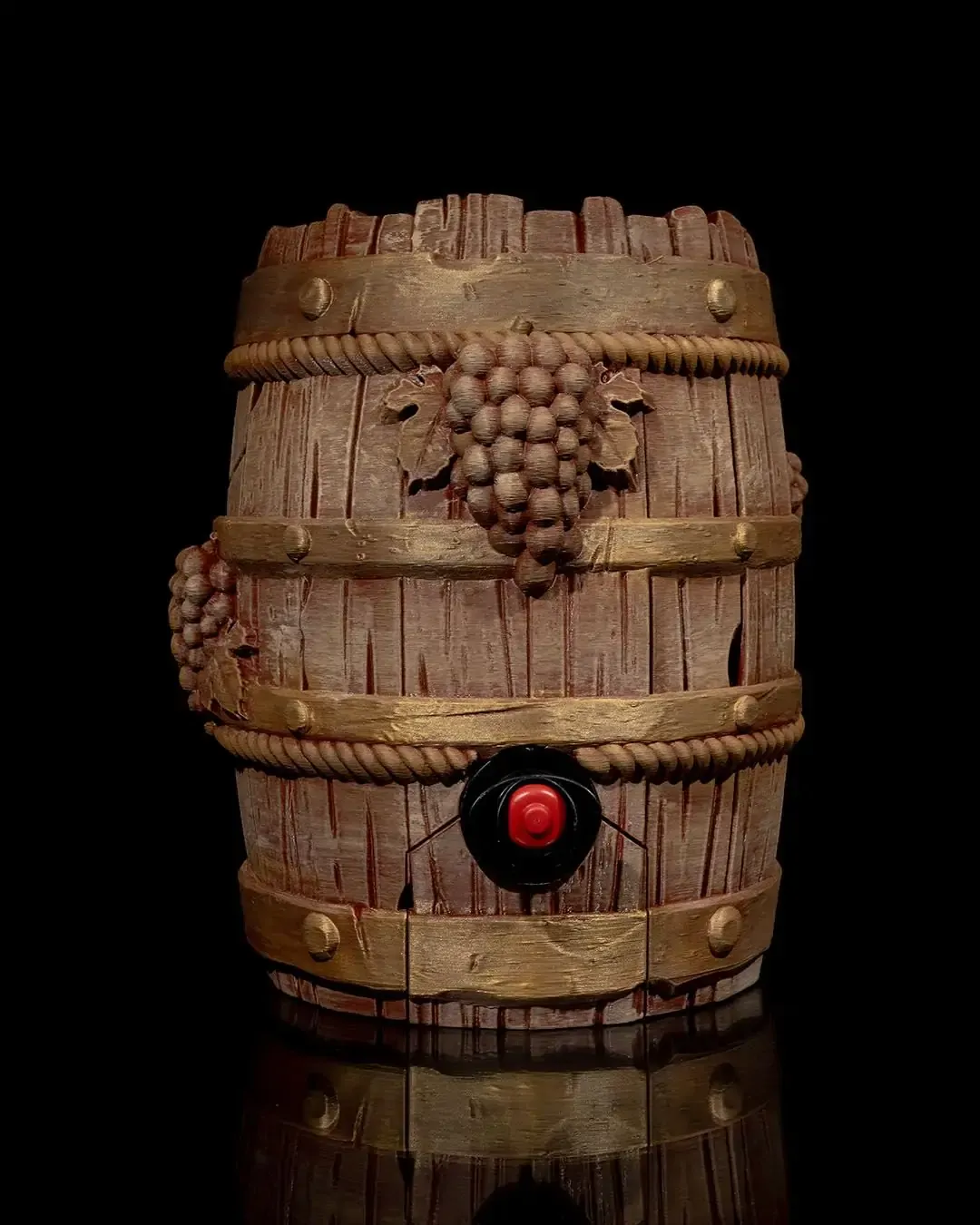 Chestnut Wine Bag Dispenser1 02a62f2bef