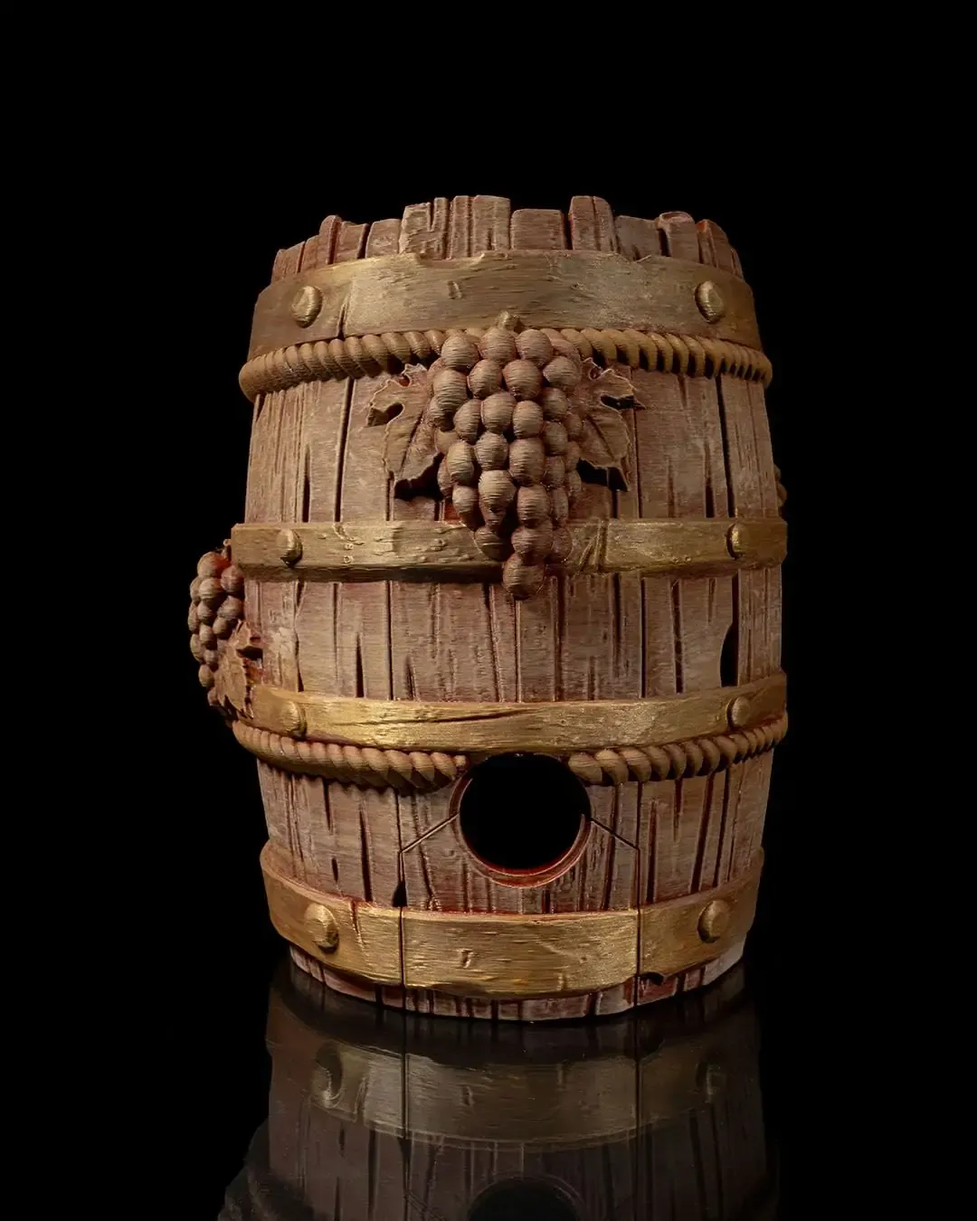 Chestnut Wine Bag Dispenser5 d70b073af1