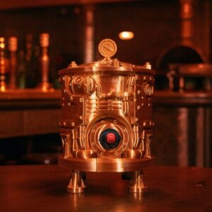 Steampunk Engine Wine Bag Dispenser 8 421945869b