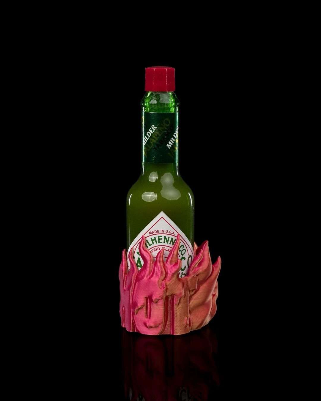 Caution Hot Tabasco Holder 2 1d90c02d07