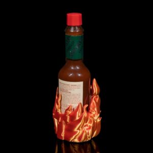 Caution Hot Tabasco Holder 3 6e648014df