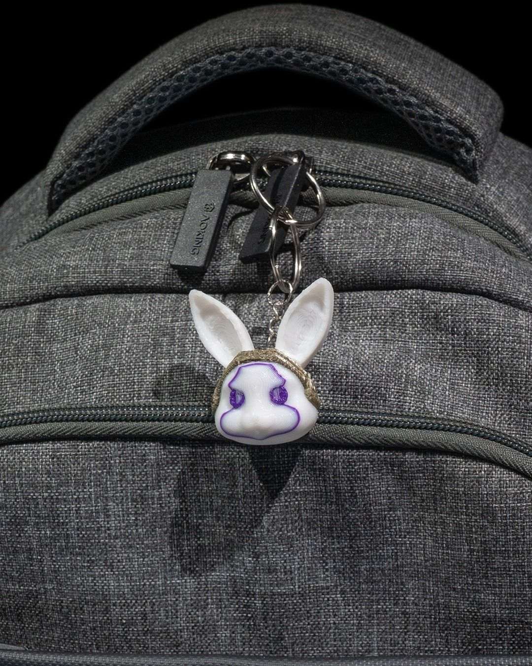 Cyberpunk Bunny Keychain 3 381b053f38