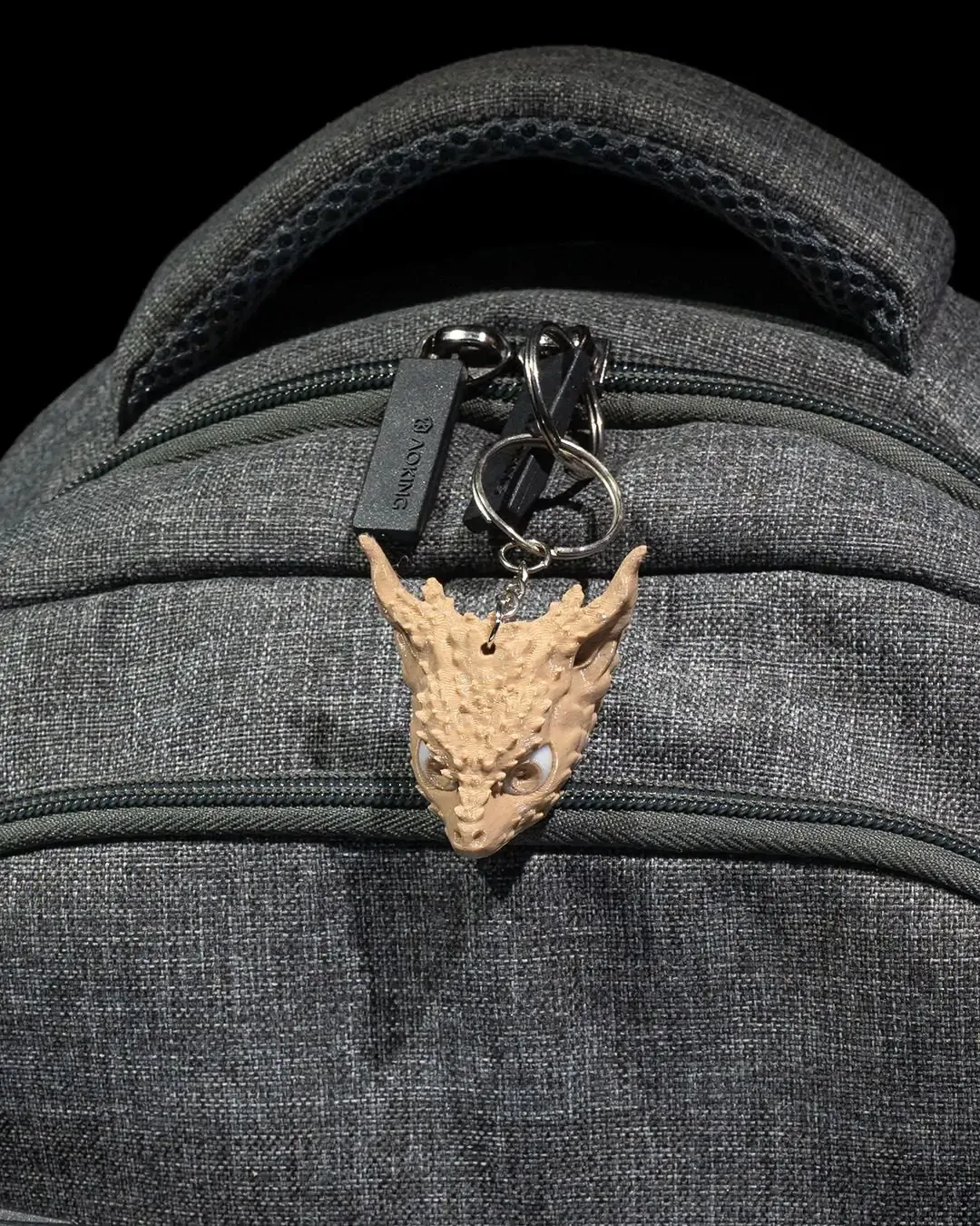 Desert Baby Dragon Keychain 4 ca31663051