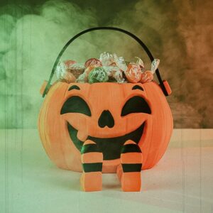 Walkin Pumpkin Candy Holder 8 22e0f53558